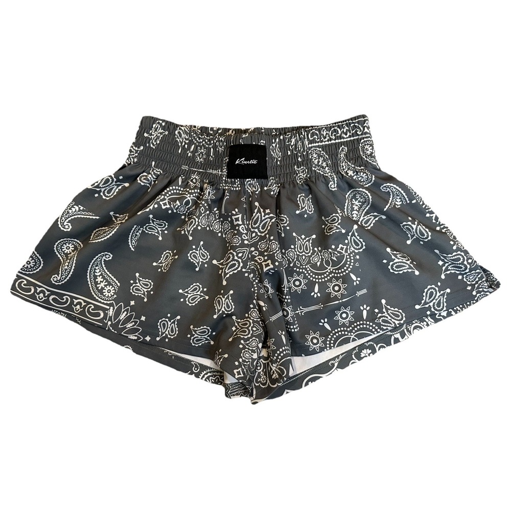 Kinetic Women's Athletic‎ Paisley Shorts Size Medium